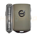 2017+ Volvo XC60 / XC90 / S60 / S90 Smart Key Gray Leather | ID8A | 4-Buttons | HU101 | 434MHz | 31652142 (OEM)