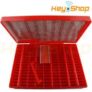 Red Empty Key Blade Box - Neatly organize your blades