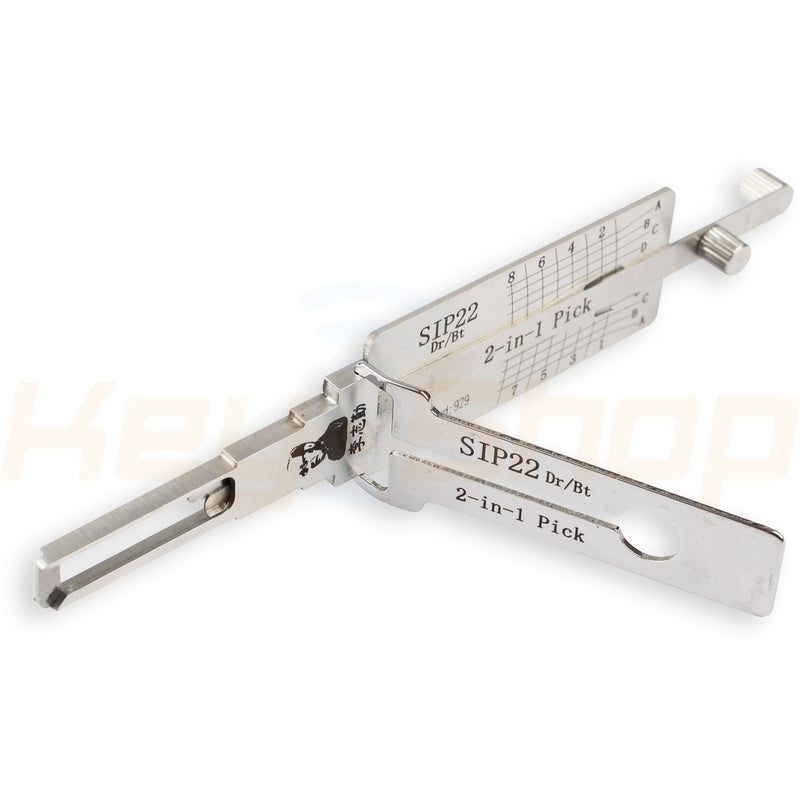 Original Lishi- SIP22-TL  - Dr/Bt - 2 in 1 pick