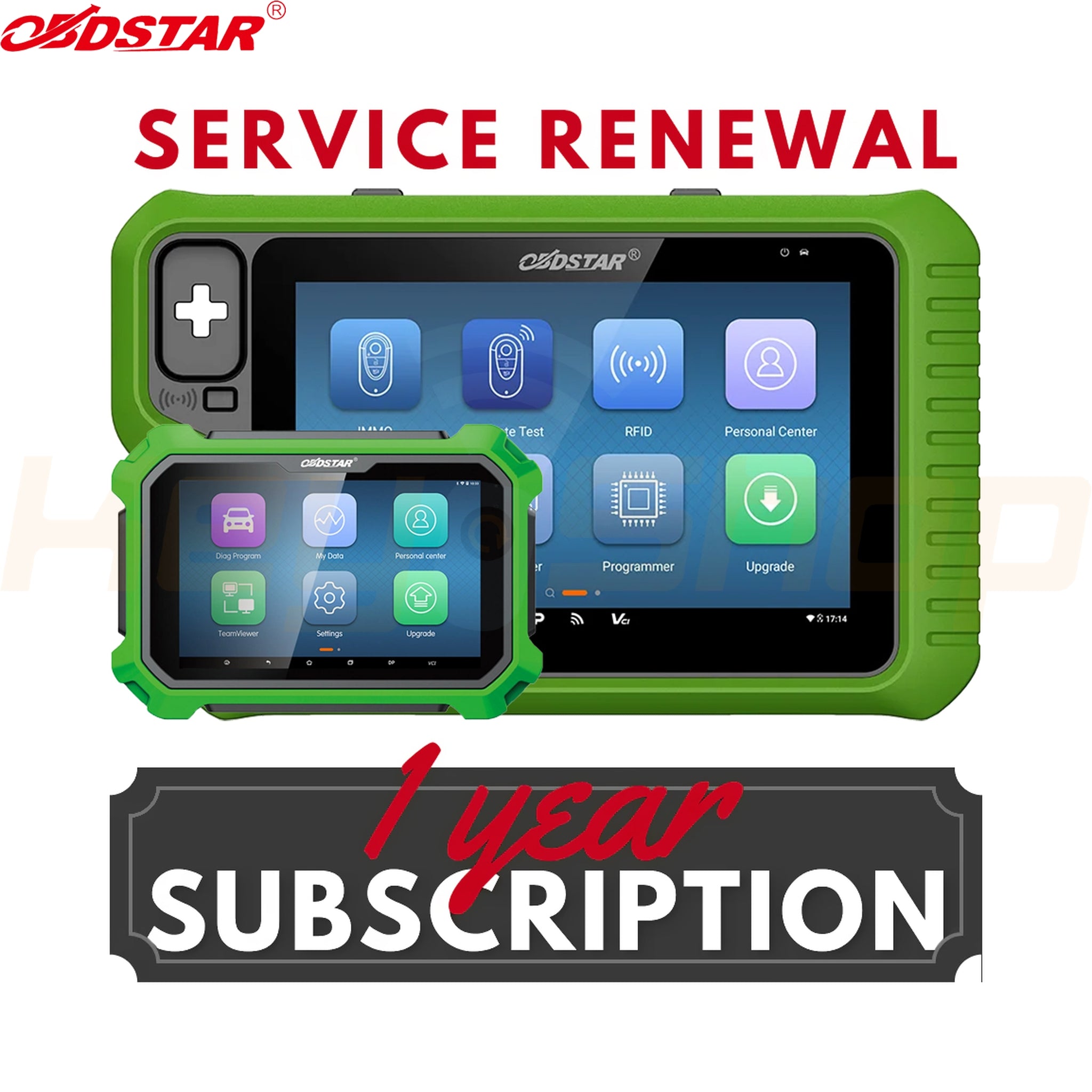 Key Master Reader OBDSTAR G3 / DP-Plus / KeyMaster 5 Annual Subscription Service Renewal