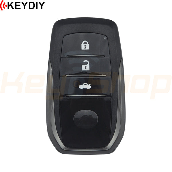 KeyDIY Toyota-Style Universal Smart Key | 3-Buttons | TOY2 | KD | TB01-3