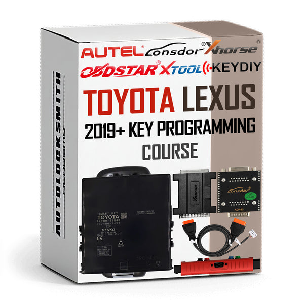 Recorded On-Demand Training - New Toyota Lexus 19+ System Course  - Code & Adapters