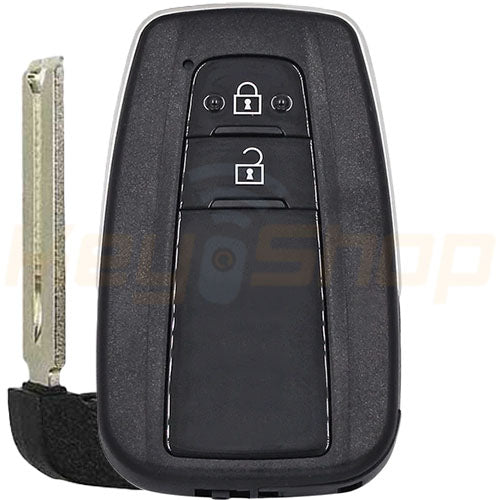 Smart Key Shell / TOYOTA FBA / 2 Buttons with Panic / 2110-Shape Aftermarket (2016+)