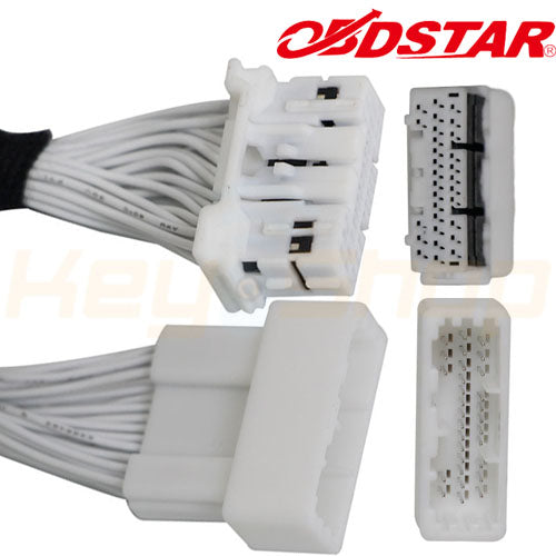 Obdstar Universal Toyota 30-PIN Cable supports 4A and 8A-BA Types