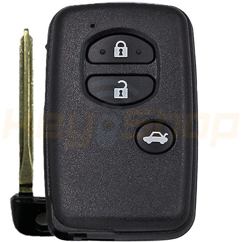 Smart Key Shell / TOYOTA 4D / 3 Buttons / Black