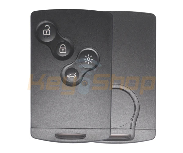2014+ Renault Slot Card | ID4A | 4-Buttons | VA2 | 434MHz (Aftermarket)
