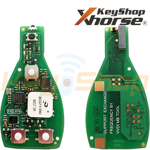 Xhorse Mercedes-Style Universal Smart Key Keyless-Go "PCB Only" | 4-Buttons | FBS3 | VVDI | XSBZ01