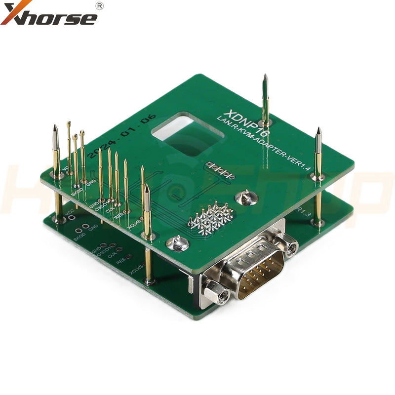 Xhorse Land Rover 2015-2019 KVM Solder Free Adapter for Mini Prog/Tool Plus/VVDI Prog (XDNP16)