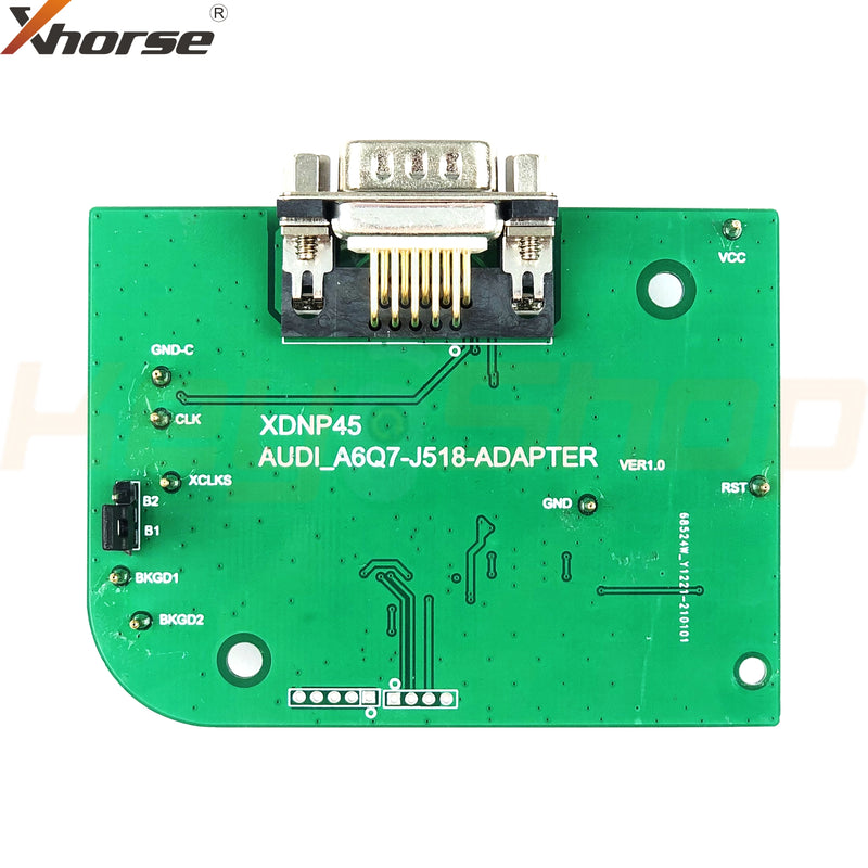 Xhorse AUDI A6/Q7 2004+ J518 Solder-free adapter for Mini Prog/Key Tool Plus (XDNP45GL)