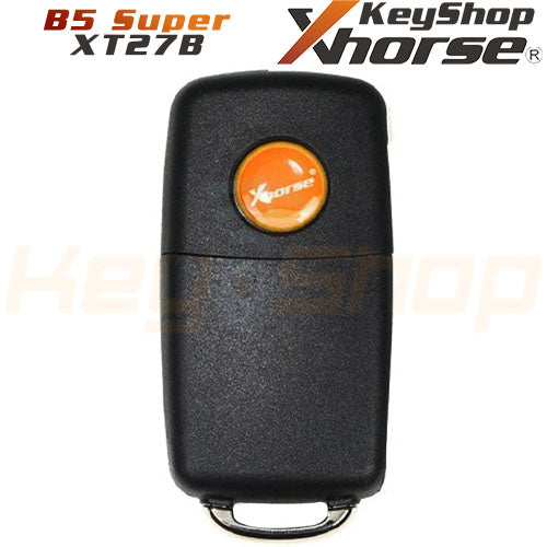 Xhorse Volkswagen B5 XT27B-Style Super Universal Flip Remote Key | 3-Buttons | VVDI | XEB510