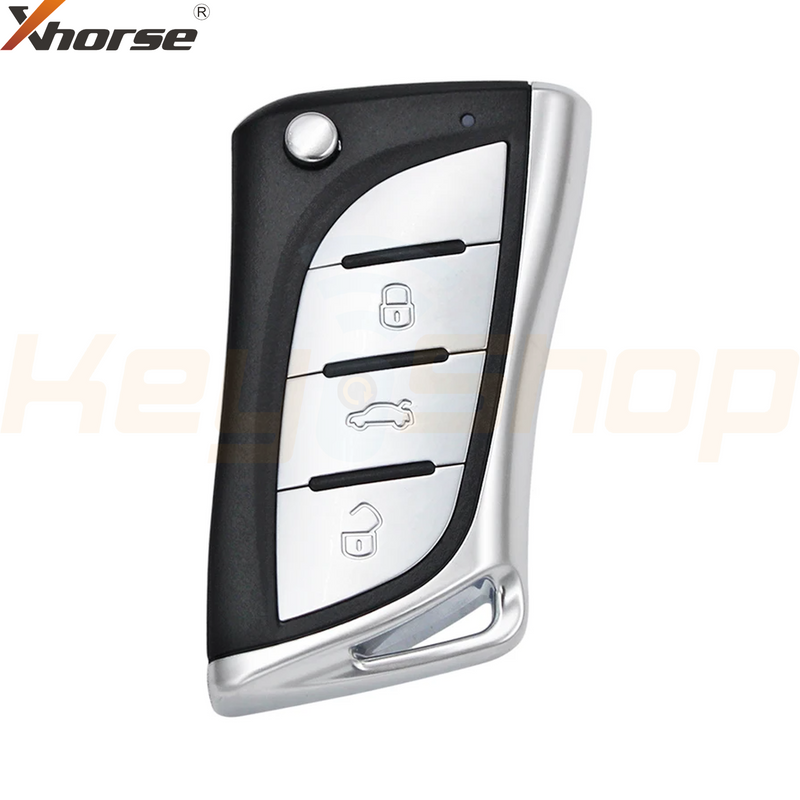 Xhorse Lexus-Style Super Universal Flip Remote Key | 3-Buttons | VVDI | XELEX0