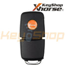 Xhorse Volkswagen-Style Wired Universal Flip Remote Key "2nd Gen" | 2-Buttons | VVDI | XKB528 (Wireless generation)