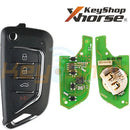Xhorse Cadillac-Style Wired Universal Flip Remote Key | 4-Buttons | VVDI | XKCD02