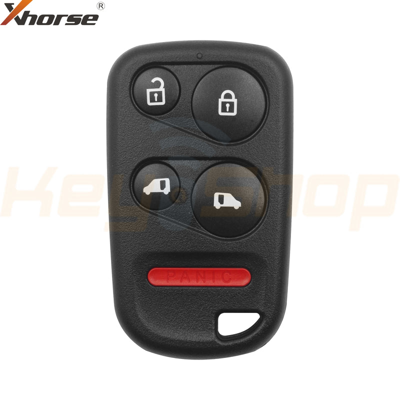 Xhorse Honda-Style Wired Universal Keyless Entry Remote | 5-Buttons | VVDI | XKHO04 (Side Doors)