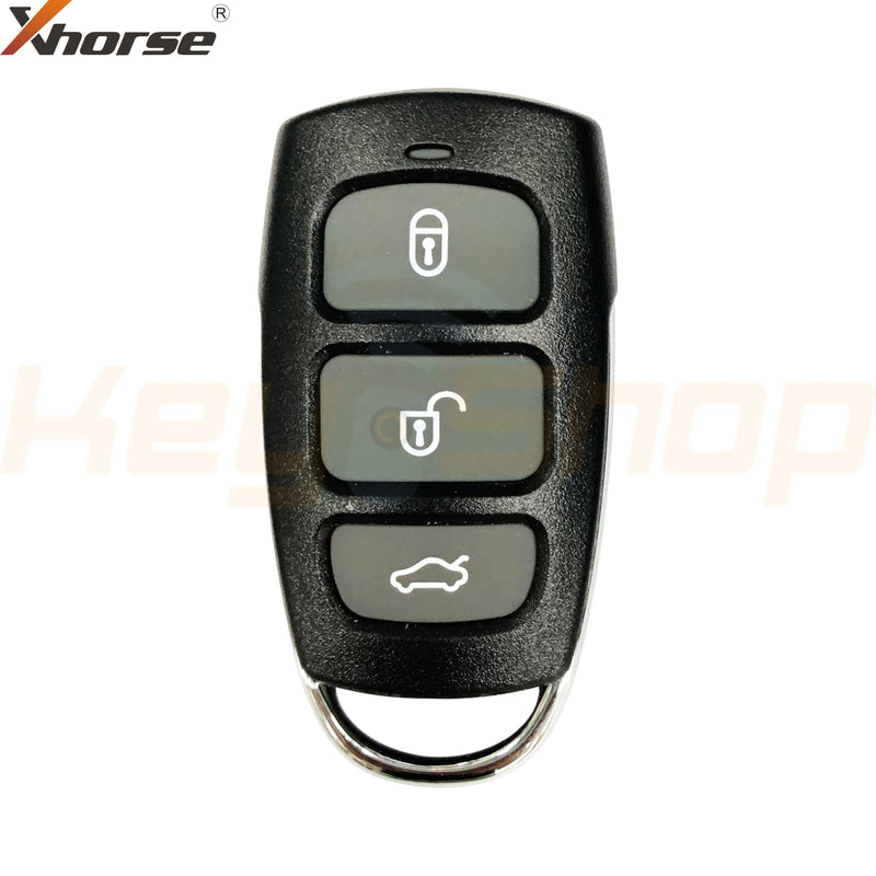 Xhorse Hyundai-Style Wired Universal Keyless Entry Remote | 3-Buttons | VVDI | XKHY03