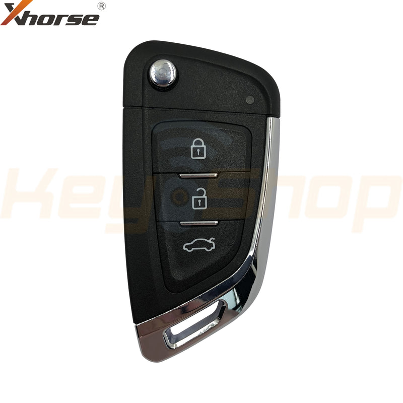 Xhorse Wired Universal Flip Remote Key | 3-Buttons | VVDI | XKKF03