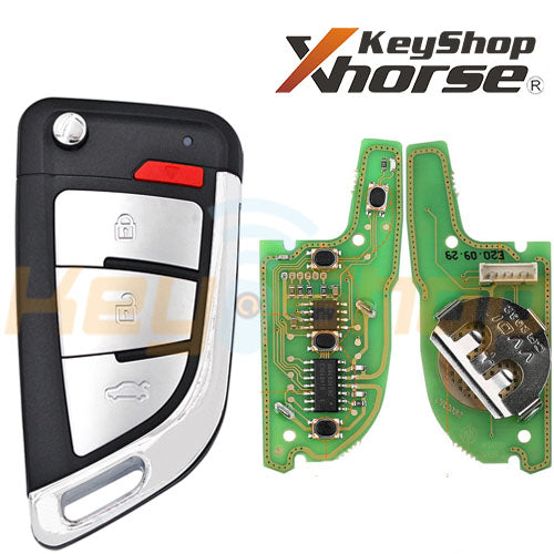 Xhorse XKFEF6EN Universal Remote Key FA.LL Type Wired Folding Key 4 - Foto 9