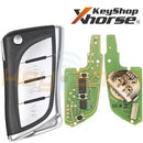 Xhorse Lexus-Style Wired Universal Flip Remote Key | 3-Buttons | VVDI | XKLEX0