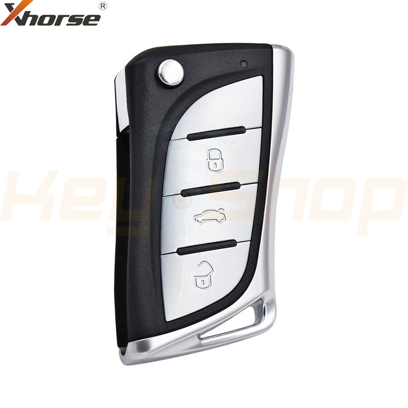 Xhorse Lexus-Style Wired Universal Flip Remote Key | 3-Buttons | VVDI | XKLEX0