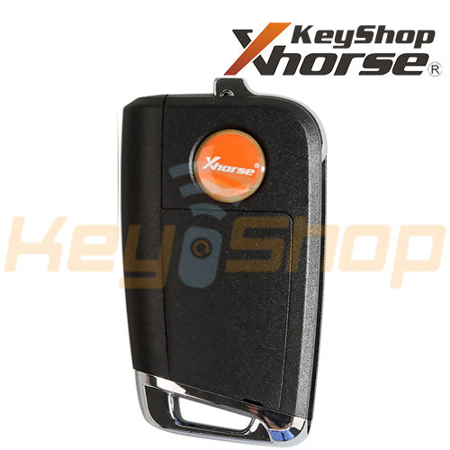 Xhorse Volkswagen/Skoda/Seat MQB-Style Universal Smart Flip Key | 3-Buttons | VVDI | XSMQB1