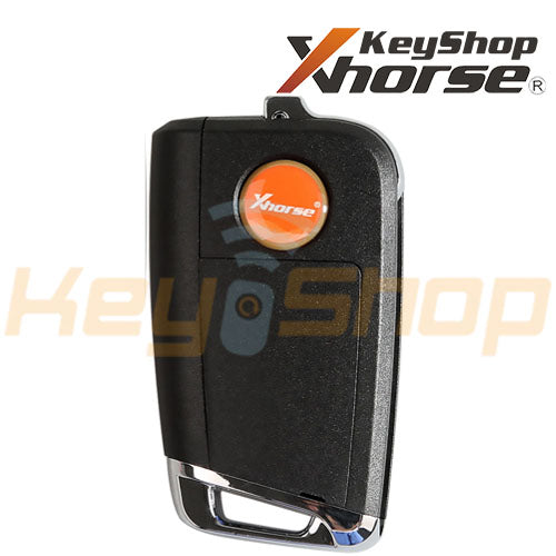 Xhorse Volkswagen / Skoda / Seat MQB-Style Wired Universal Flip Remote Key | 3-Buttons | VVDI | XKMQB1