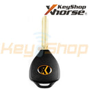Xhorse Toyota-Style Wired Universal Remote Head Key | 2-Buttons | TOY43 | VVDI | XKTO05