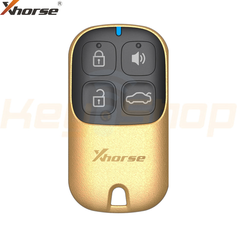 Xhorse Wired Universal Keyless Entry Remote | 4-Buttons | VVDI | XKXH02 (Gold)