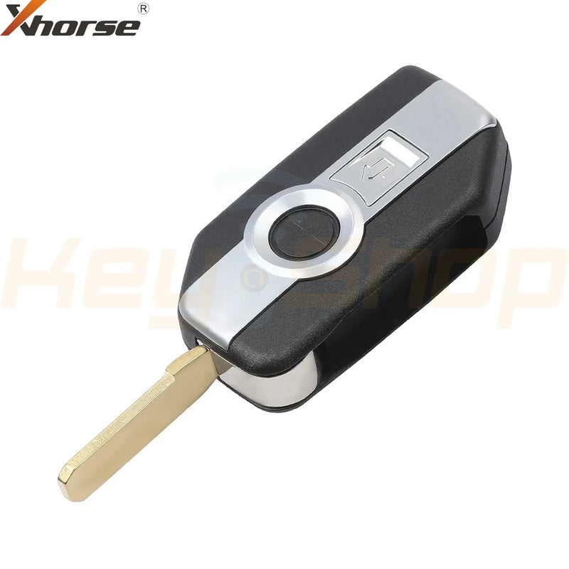 Xhorse BMW-Style Universal Motorcycle Smart Flip Key | ID8A | 2-Buttons | BW9 | VVDI | XSBMM0GL