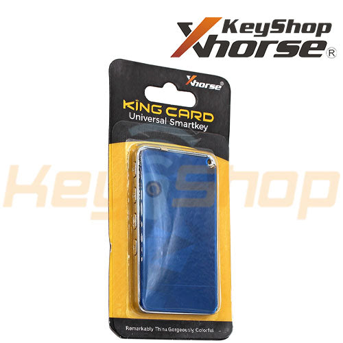 Xhorse Universal Smart Key King Card | 4-Buttons | VVDI | XSKC04 (Diamond Blue)