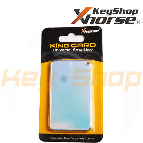 Xhorse Universal Smart Key King Card | 4-Buttons | VVDI | XSKC05 (Sky Blue)