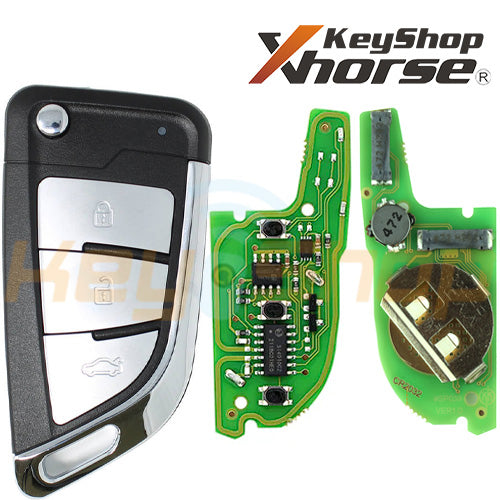 Xhorse Universal Smart Flip Key | XM38 | 3-Buttons | VVDI | XSKFF1