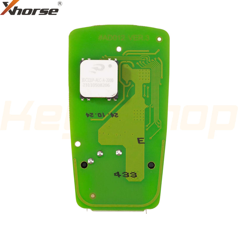 Xhorse 2016+ Audi A4 / Q5-Style Universal Smart Key "PCB Only" | 4-Buttons | MLB | VVDI | XSMA41