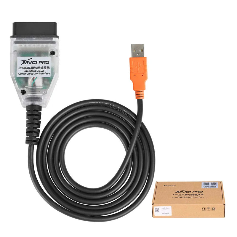 Xhorse MVCI Pro J2534 PC Cable for Dealer Software Diagnostics - XDMVJ0GL