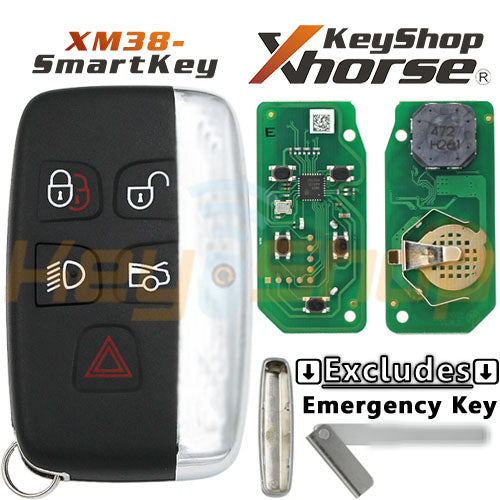 Xhorse Land Rover-Style Universal Smart Key | XM38 | 5-Buttons | VVDI | XSLR01
