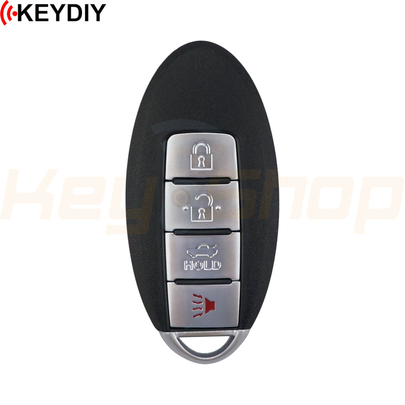 KeyDIY Nissan-Style Universal Smart Key | 4-Buttons | NSN14 | KD | ZB03-4