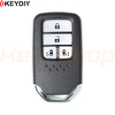 KeyDIY Honda-Style Universal Smart Key | 4-Buttons | HON66 | KD | ZB10-4