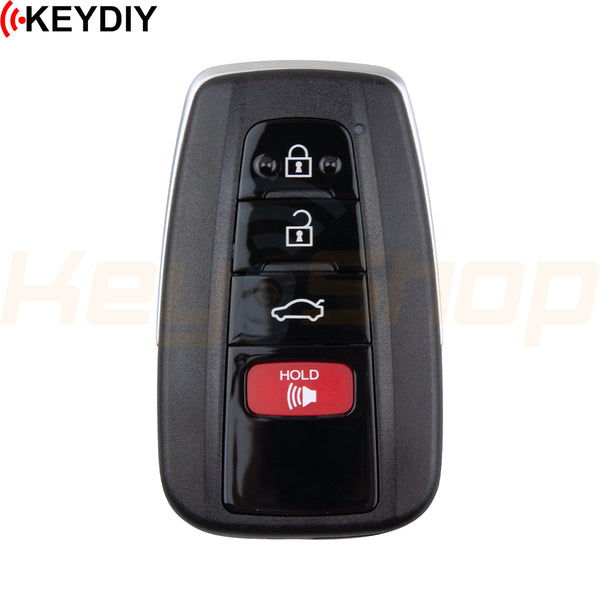 KeyDIY Toyota-Style Universal Smart Key | 4-Buttons | KD | TB36-4