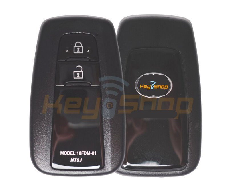2017-2021 Toyota C-HR Smart Key | ID8A | 2-Buttons | TOY2 | 433MHz (Aftermarket)