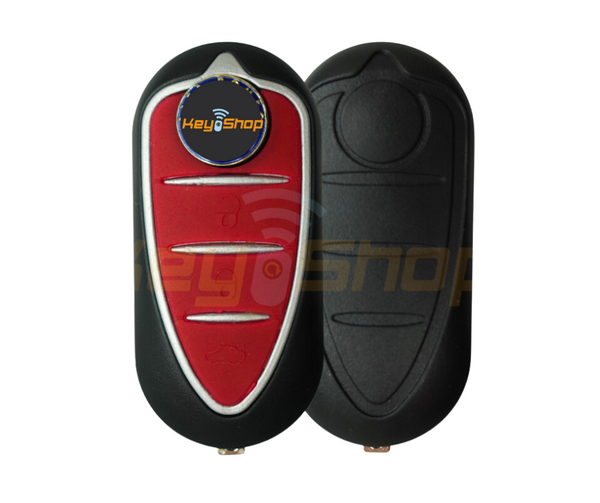 Alfa Romeo Giulietta Flip Remote Key | ID46 | 3-Buttons | Marelli | SIP22 | 433MHz (Aftermarket)