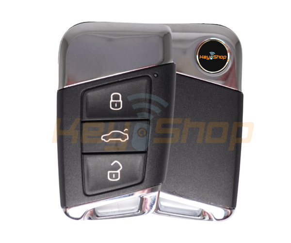 Volkswagen Passat Smart Key | ID48-MQB | 3-Buttons | HU162T | 434MHz (Aftermarket)