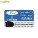 Code Service - Ford / Lincoln 1997-2014 USA & Canada: Key Cutting Code (Very Limited Hours)