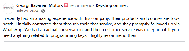 Customer Review
