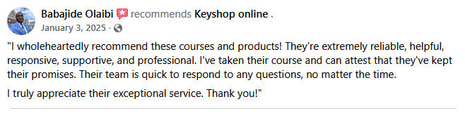 Customer Review