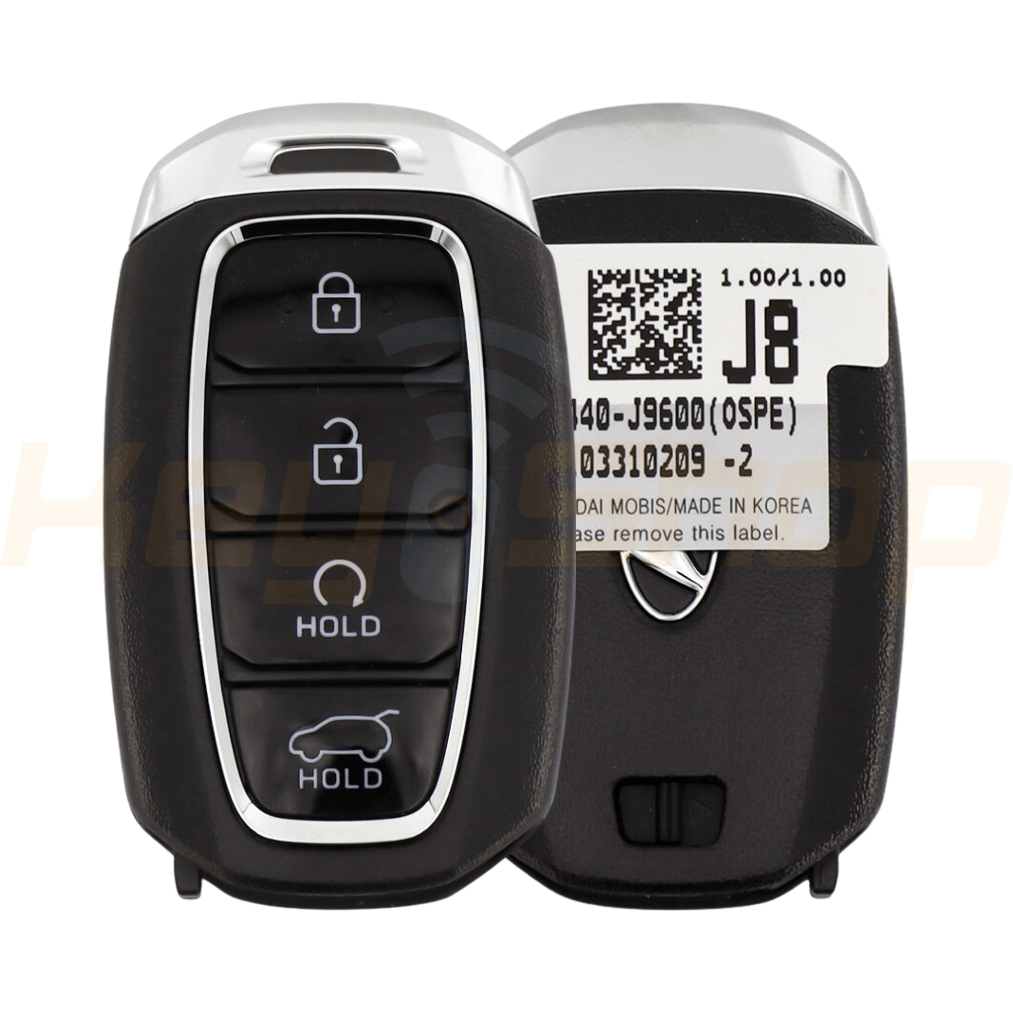 2021-2022 Hyundai Kona Smart Key | ID47 | 4-Buttons | KK12 | 433MHz