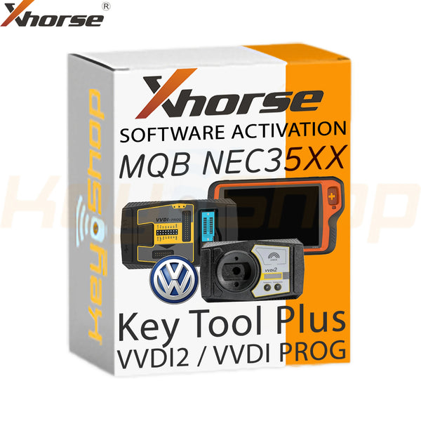 Xhorse VAG MQB NEC35XX License for Add Key and All Keys Lost For VVDI Key Tool Plus/VVDI2+VVDI Prog