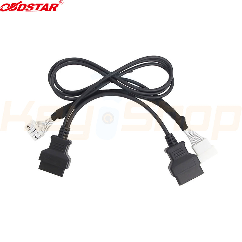 OBDSTAR Universal 30Pin Cable for Toyota Smart-Key All Key Lost 8A-BA and 4A Models without PIN Code