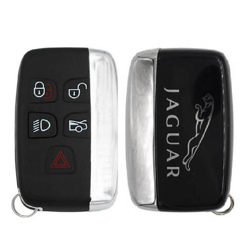 Smart Key Shell / Jaguar  / 5 Buttons / 2011-2019 / For Aftermarket Board