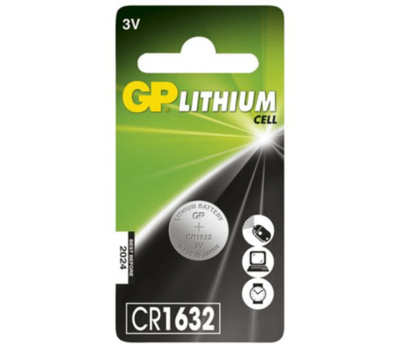 Lithium Battery GP CR1632  - 3V
