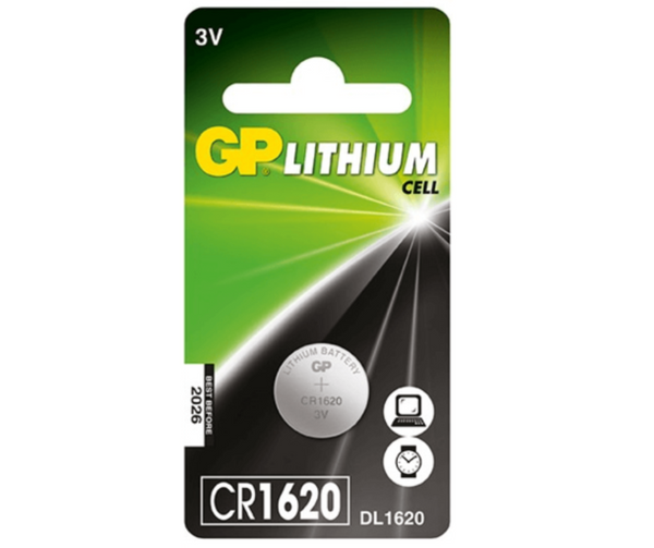 Lithium Battery GP CR1620 - 3V