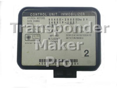 Software 166 / Hyundai, Kia / immobox Shin Chang with ID4D